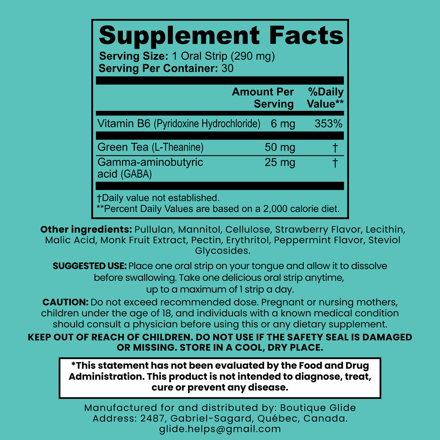 Glide™ Mom Calm Strips